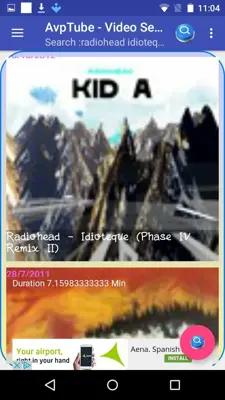 AvpTube - Music & Video Downloader android App screenshot 4